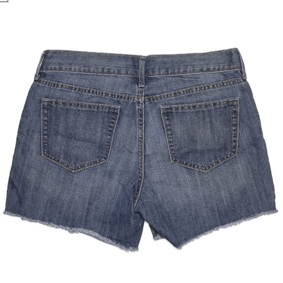 Old Navy The Flirt Raw Hem Cut-off Jean Shorts Jorts Women's Size 4 Causual EUC - Picture 2 of 8